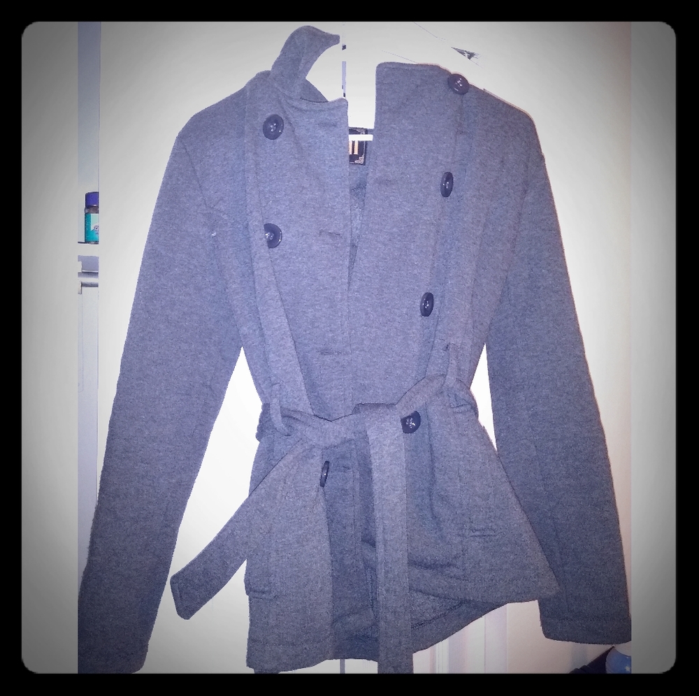 Gray Peacoat